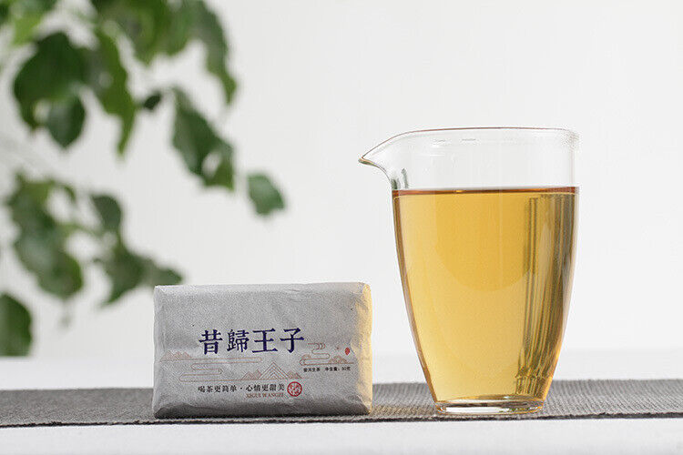 HelloYoung 50g Yunnan Pu'er Tea Xigui Prince Large Old Tree Pu'er Raw Tea Brick Aged Pu'er