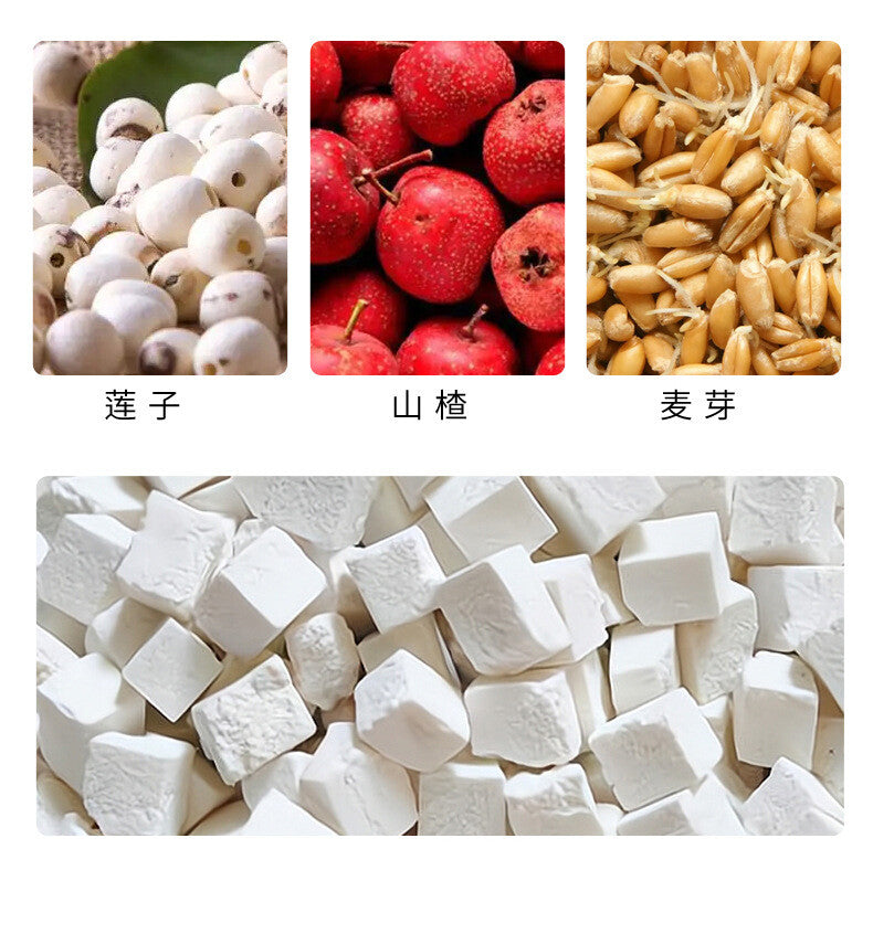 Instant breakfast herbal beverage Bazhen powder yam poria cocos coix seed