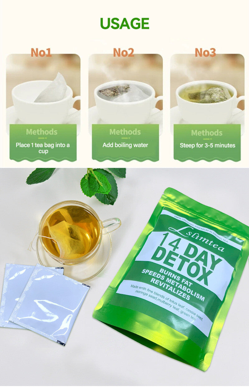 Natural 14DAY DETOX TEA 3g*14 Packs Slimming Tea