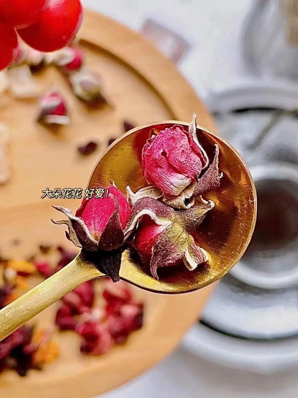 Blueberry Peach Fruit TeaHigh-value fruitsEye careBeauty and beautyFloral tea