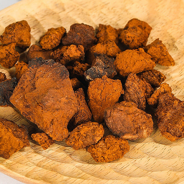 Premium Chaga Mushroom Tea Natural Unsulphured Health Drink for Wellness
