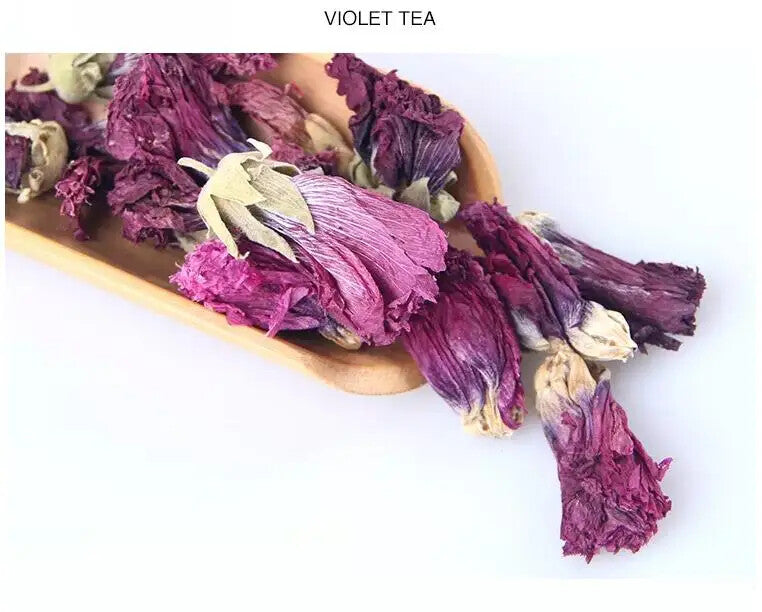 Violet Tea Flower Herbal Tea Elegant Dried Violet Flower Tea for Beauty