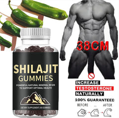 Pure 100% Himalayan Shilajit Gummies Immune Support w/ AshwagandhaChaga Mushroom