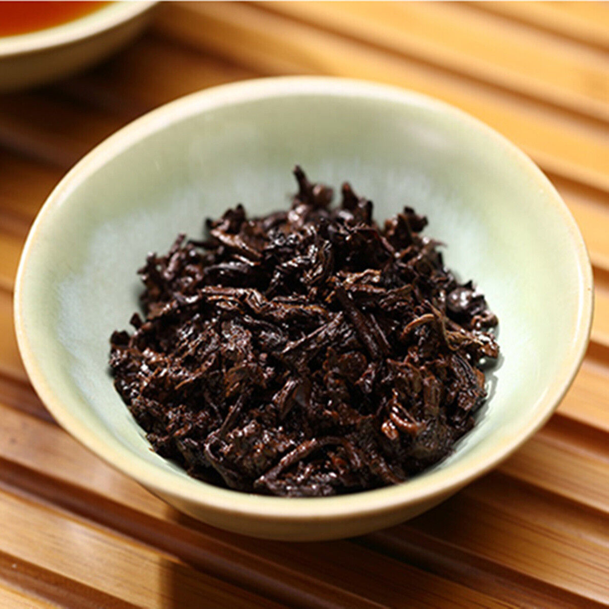 HelloYoung 100g Yunnan Ripe Puer Tea Organic Premium Old Tree Pu-Erh Black Tea Health Drink