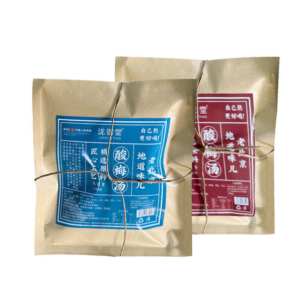 Old Beijing Plum Soup Kit  Summer Fruit Tea Herbal Mix