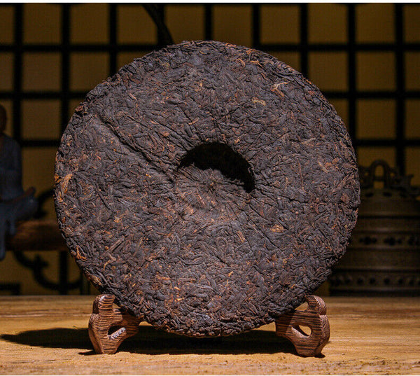 Yunnan Pu'er Tea Ripe Tea The More Ages Better Smells Pu'er Ripe Tea Cake 357g