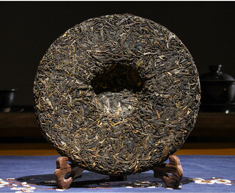 HelloYoung 357g Yunnan Raw Tea Cake Laobanzhang Pu'er Raw Tea Cake Pu'er Tea Raw Tea