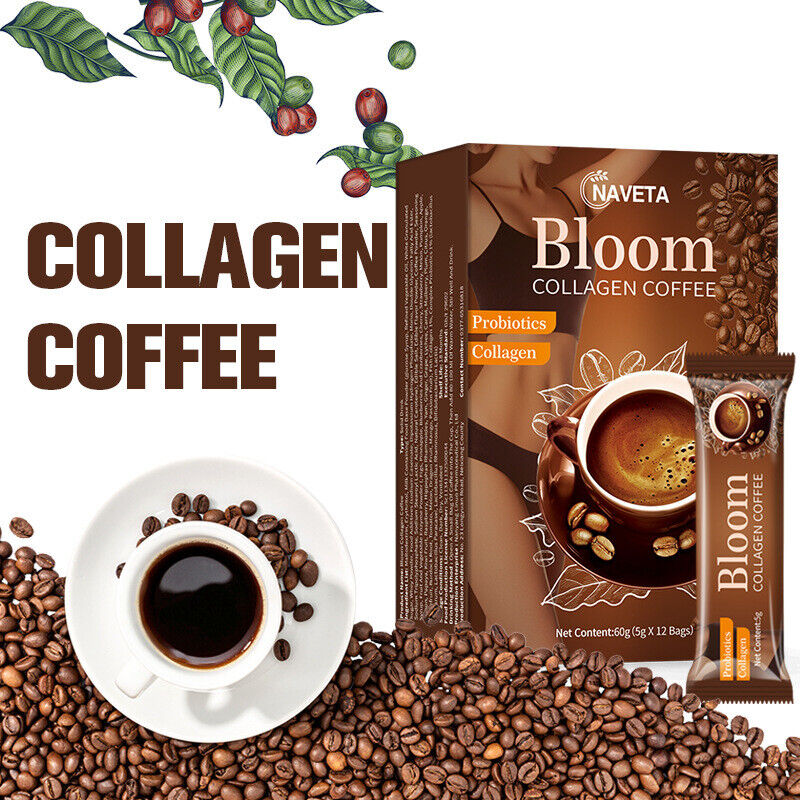 Cappuccino coffee collagen coffee bloom COLLAGEN COFFEE 80g Secondary image