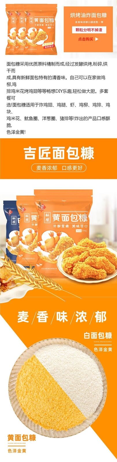 Golden Crispy Bread Crumbs for Fried Chicken & Pumpkin Pancakes