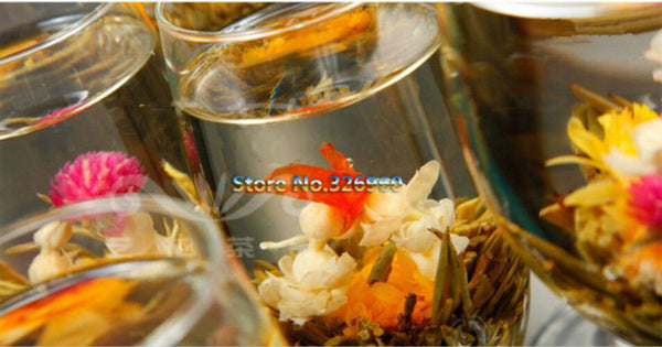 16 Blooming Flower Tea Handmade Herbal Fragrant