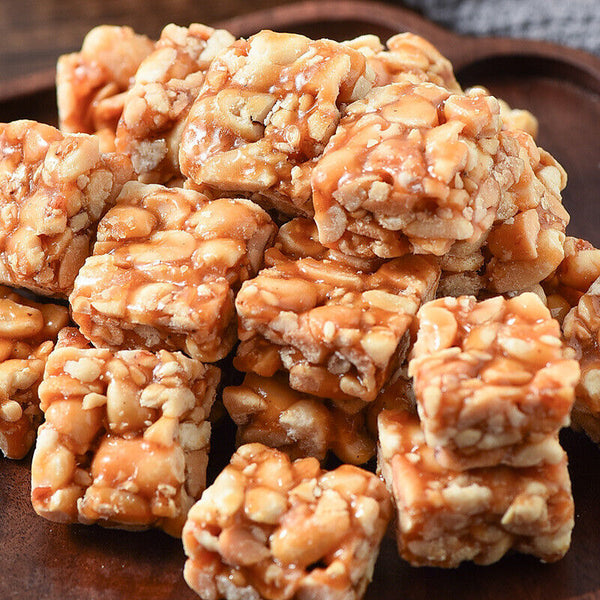 Original Low-sugar Sesame Peanut Halva 500g Handmade Black Sesame Candy Snack