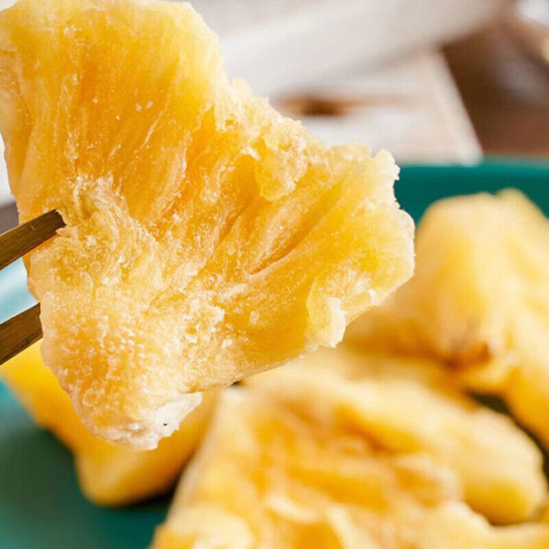 Candied Fruit Treat Dried Pineapple Slices 80g Individual Pack Healthy Snack