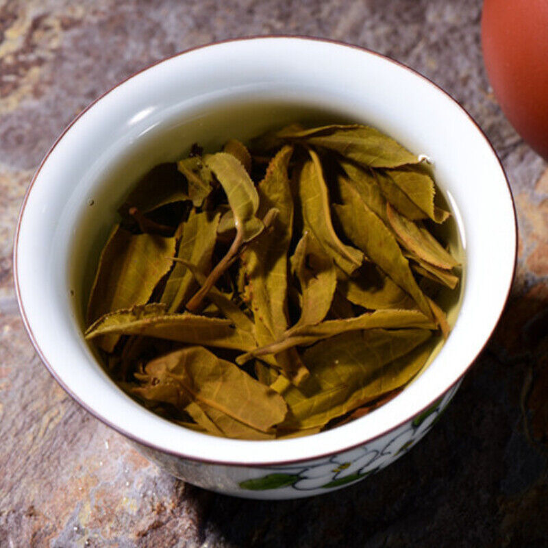 HelloYoung Ancient Tree Pu'er Green Tea Brick Health Care Premium 250g Yunnan Pu-Erh Tea