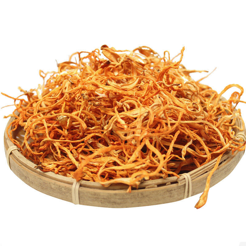 Chinese Herbal Medicine Dry Cordyceps Flower Chong Cao Herb Food Healthy Drink Secondary image