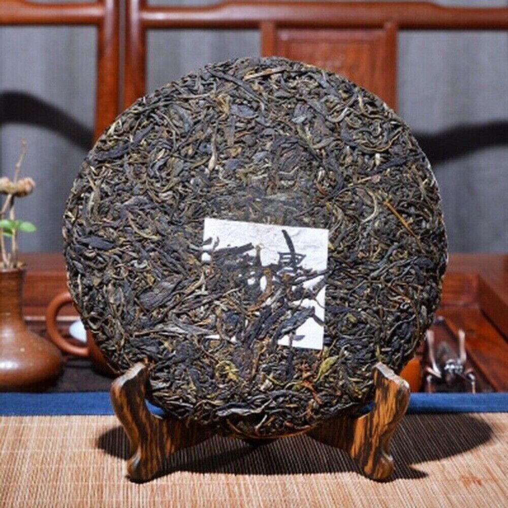Authentic Organic Jingmai Old Pu-erh Tea Pu'er Raw Tea Cake Puerh Green Tea 357g Secondary image
