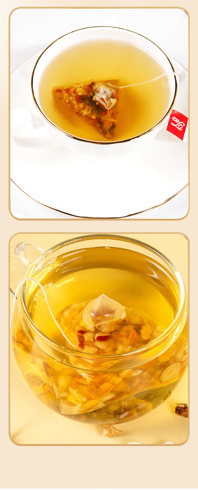 Bitter Buckwheat & Job's Tears Tea – With Ginger, Orange Peel, Red Dates