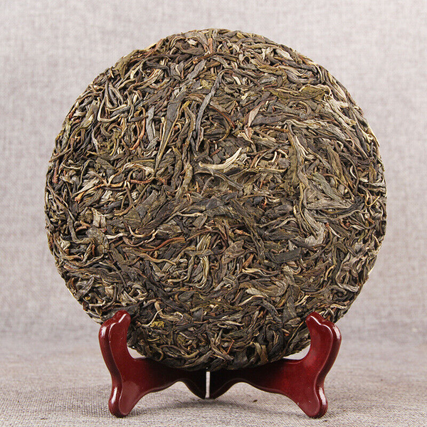 HelloYoung Pu-Erh Tea Cake Like Honey Flavor Raw Puer Tea Diet Tea 357g Yunnan Xiao Hu Sai