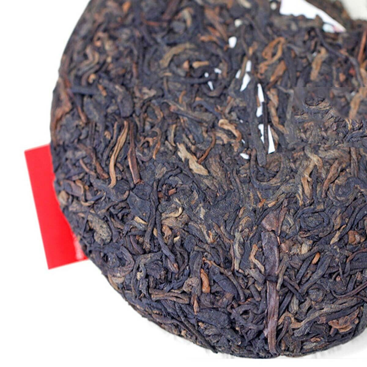 HelloYoung Classic Boxed Puerh Tea Puer Cooked Tea High Quality Da Yi  Red Cake Health Care