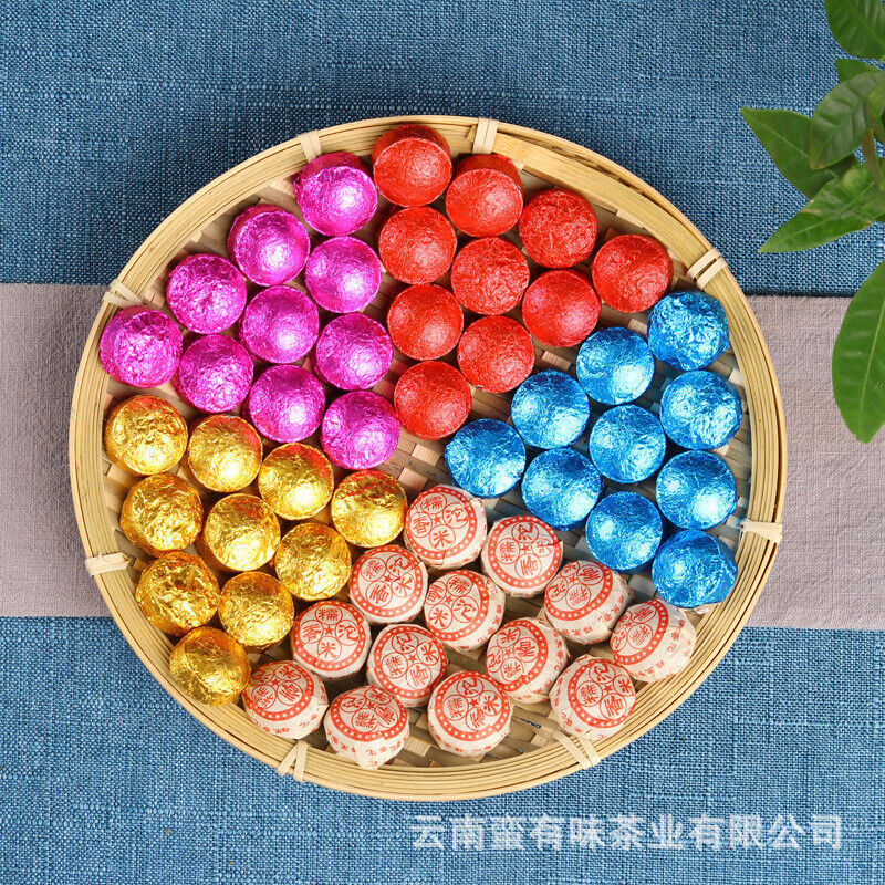 HelloYoung 500g Yunnan Pu'er tea tuocha glutinous rose jasmine original flavor 5 flavors Secondary image