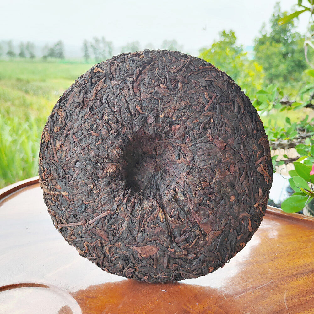 2017 Yiwu Pu-erh Ripe Tea Seven Cakes Aged Tea from Yunnan