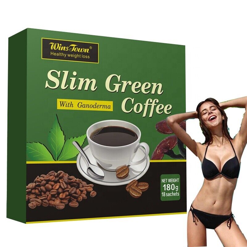 Slim Diet Green Weight Loss Coffee Slimming Instant Coffee 10g*18bags Main image