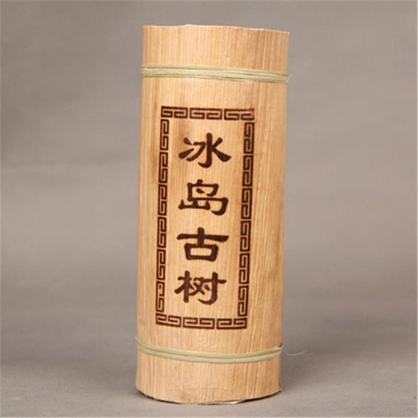 500g Yunnan cha Puerh Tea Dragon Pillar Bamboo Tube Bingdao Old Tree Pu-erh Tea