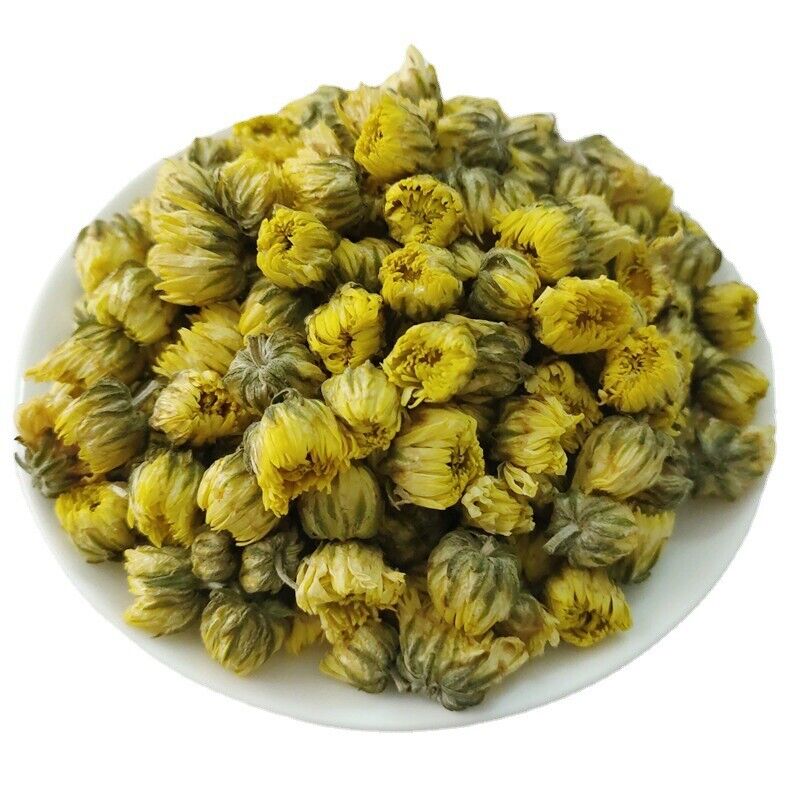 HelloYoung Plum Chrysanthemum Hang White Chrysanthemum buds flower tea bulk 17.6oz