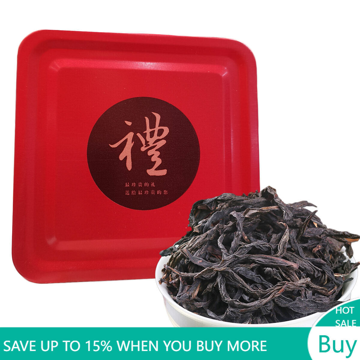 Loose LeafOrganic Da Hong Pao Tea Top Grade Dahongpao Oolong Tea Black Tea 100g Main image