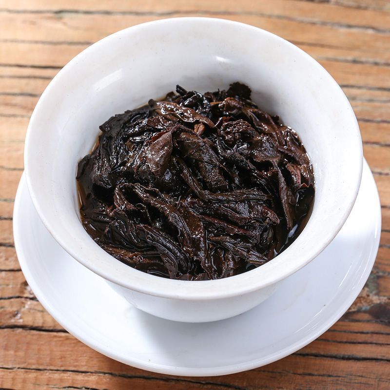 500g Pu'er Tea  68 Menghai Old Tea Brick Ginseng Fragrance Pu'er Tea Brick Tea