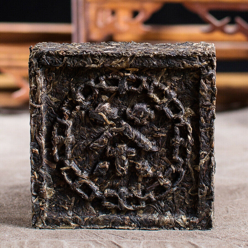 TemuTea 100g Yunnan Pu'er Tea Ancient Tree Puer Tea Square Brick