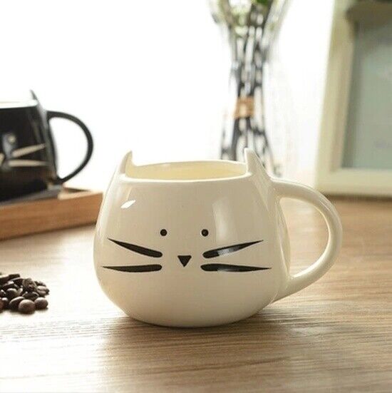 Ceramic Tea Set Cat Coffee Mug Cup Animal Milk Creative Coffee Porcelain Tea Cup