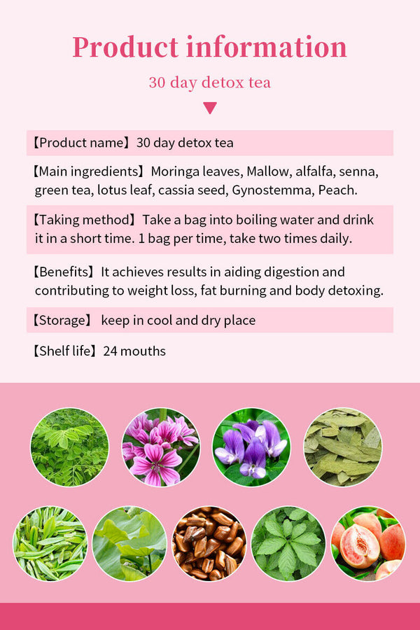 Peach Flavor Slimming Tea  New Weight Loss Fat Burning Senna Tea Herbal