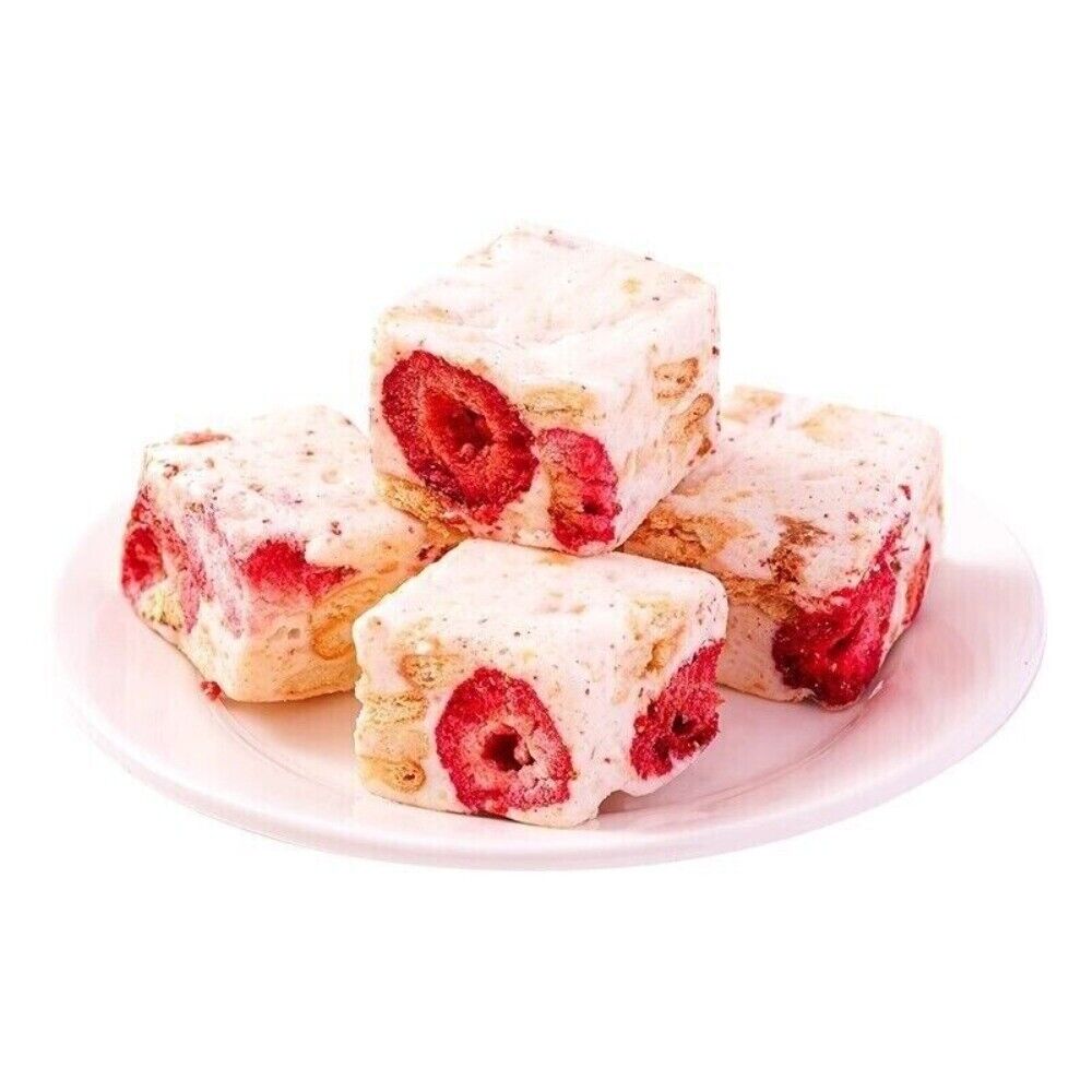 Handcrafted Strawberry Goat Milk Puff Premium Dried Fruit Snack Main image