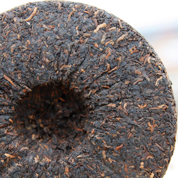 HelloYoung Pu-erh Tea Puer Shu Pu'er Puerh Ripe Tea Cake 500g Menghai Tributary Golden Bud