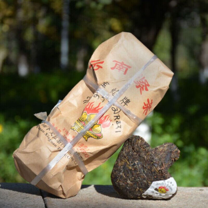 HelloYoung Bao Yan Jin Cha Xiaguan Toucha Raw Mushroom Tuo Cha Pu Erh Puer Tea * 250g Main image