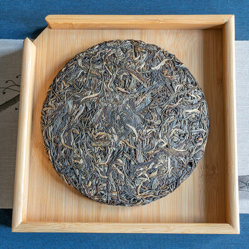 HelloYoung 357g Yiwu Zhengshan Pu'er Raw Tea Cake Yunnan Ancient Pu'er Seven Seed Cake Tea