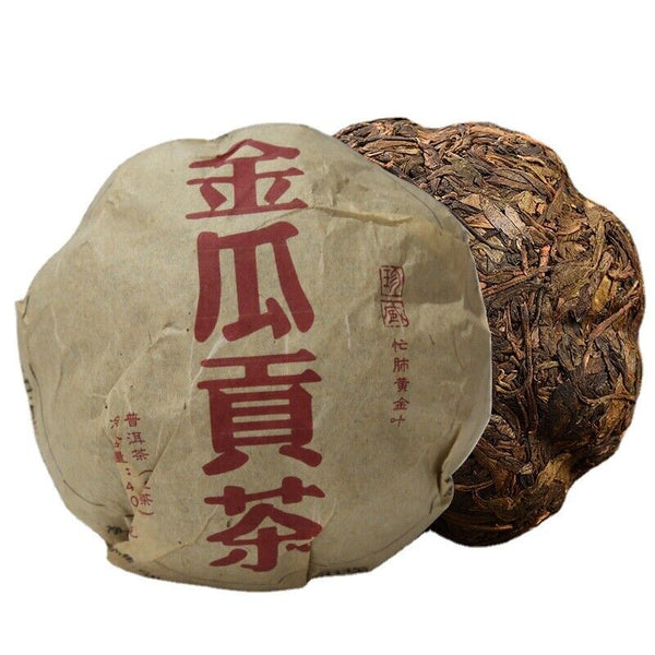Golden Melon 400g Aged Ancient Tree Pu'er Tea Raw Tea Tuo Tea