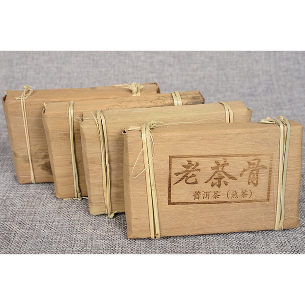 Pu'er Tea 250g/8.8oz Bamboo Shoot Shell Tea  Aged Old Bone Organic Black Tea