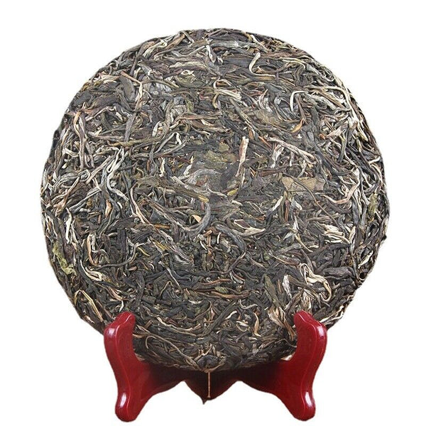 HelloYoung 357g Green Tea Yunnan Pu'er Tea Cha Tea Cake Menghai Bada Mountain Arbor Tea