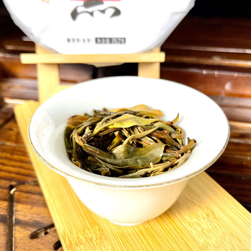 HelloYoung 357g Mahei Gushu Pu'er Tea First Spring Pu'er Raw Tea Yiwu Old Gushu Tea Cake