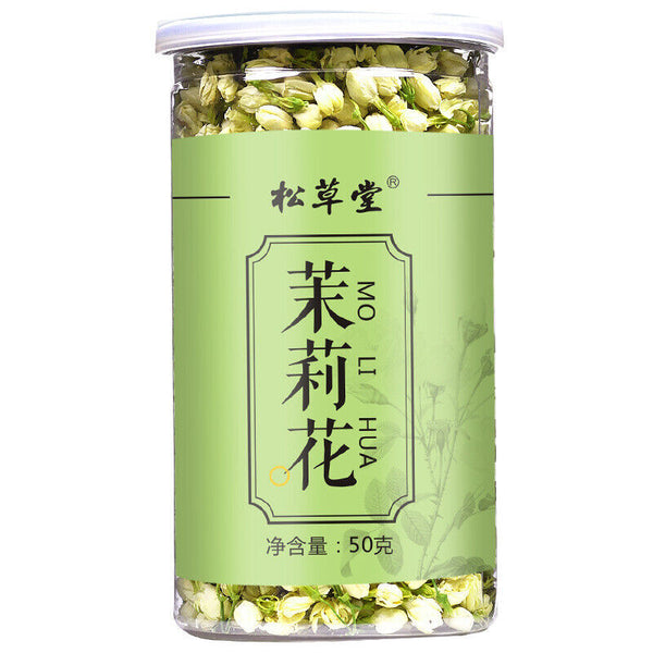 HelloYoung 50g Organic Jasmine Buds Tea High Quality Jasmine Herbal Tea Dried Mo Li Hua Tea