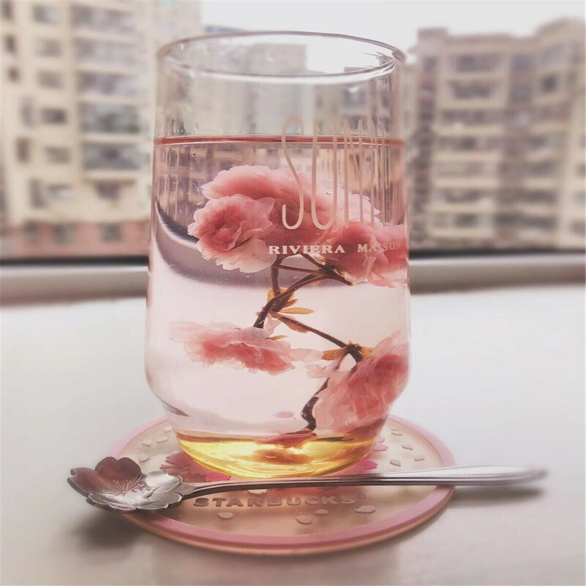 Flower Tea Japanese Salted Sakura Cha Pink Cherry Blossoms Traditional Preserved