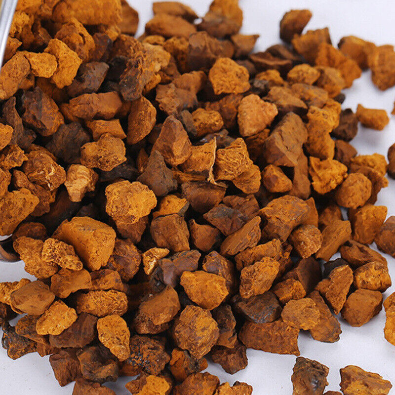 Premium Chaga Mushroom Tea Natural Unsulphured Health Drink for Wellness