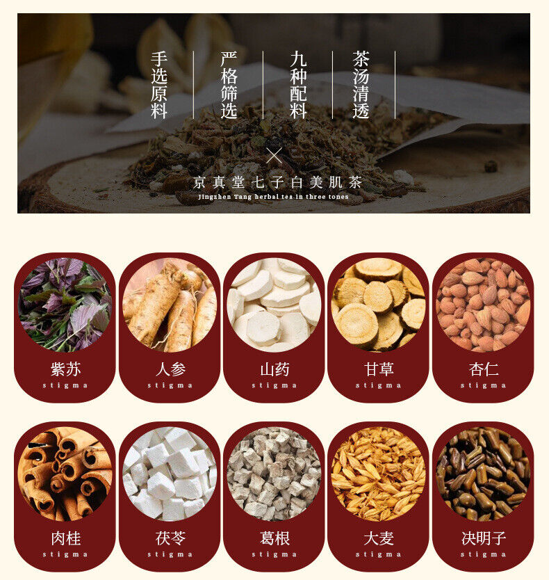 Ancient Formula Jianzhong Tea with Red Dates Dried Ginger Licorice Herbal Tea
