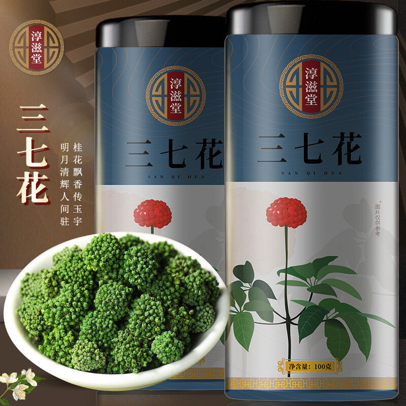 Organic Panax Notoginseng Flower Chinese Herbal Tea SanQi 100g Secondary image