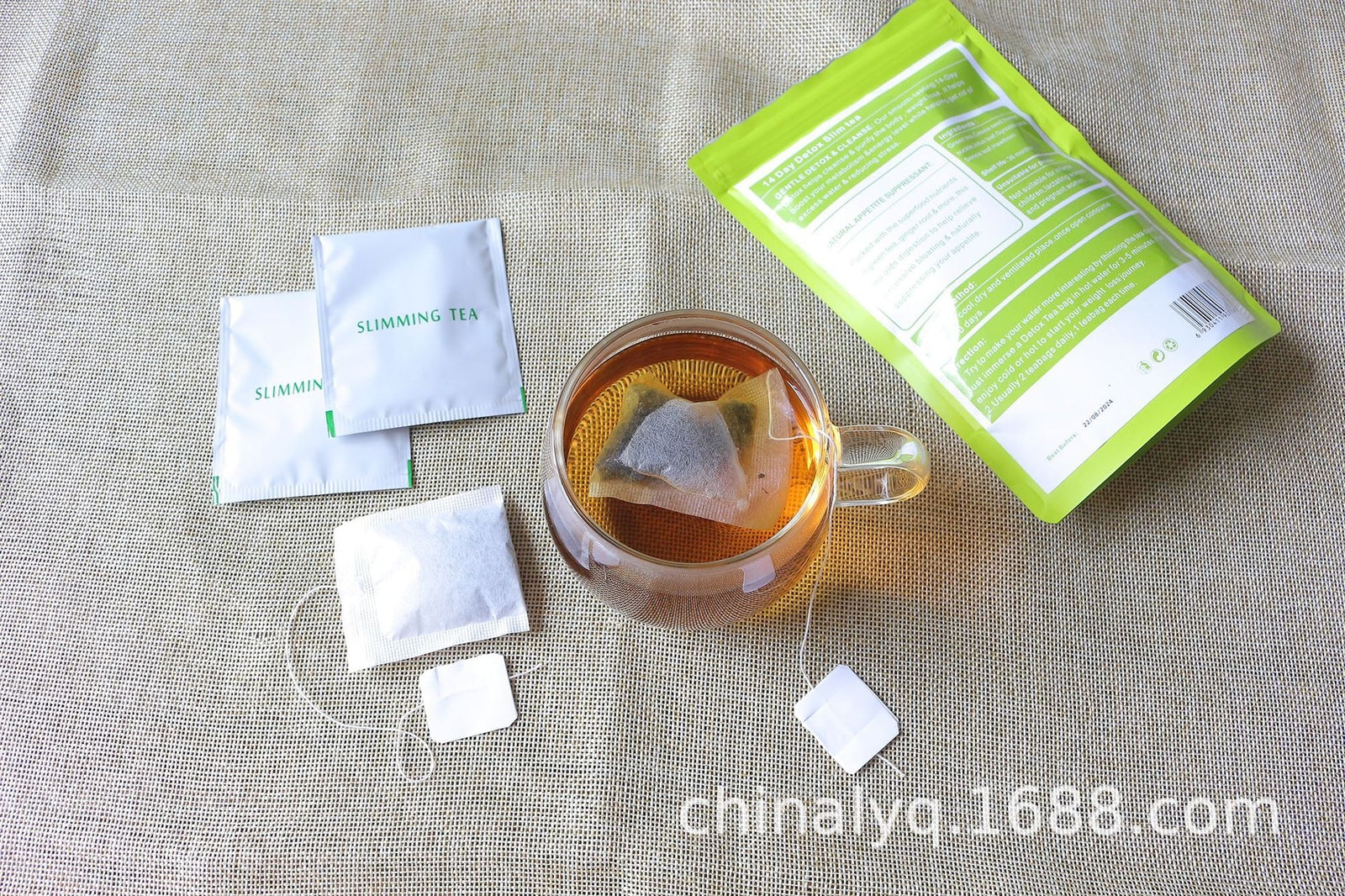 Natural Slim Tea 14tägige Entgiftung Gewichtsverlust Kräutertee 3g*14 Beutel
