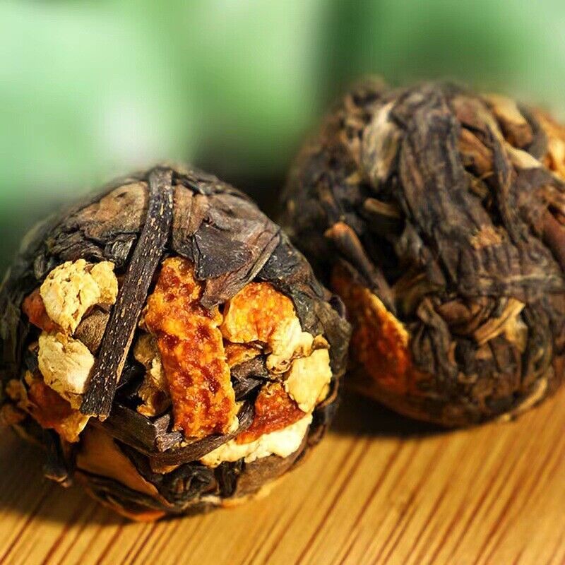 HelloYoung 500g ChenPi White Tea Fuding Old White Tea Longzhu Xinhui Chen Pi Small Tea Cake Secondary image