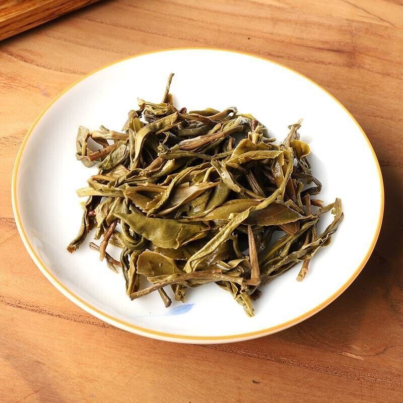 Pu'er Tea Raw Tea Lincang Iceland Peacock Head Spring Gold Leaf 200g