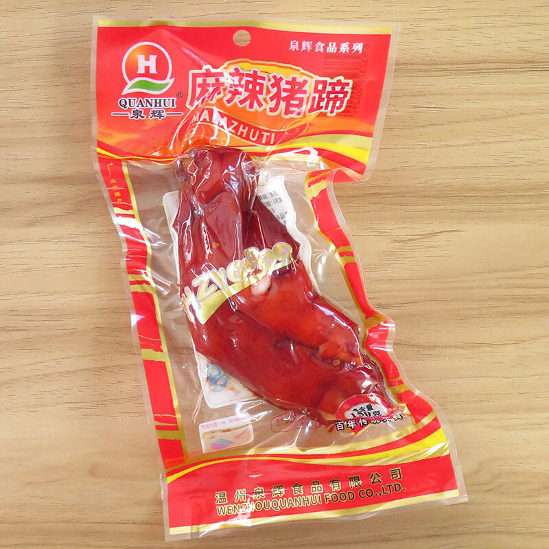 150g Ready-to-Eat Packed Food Spicy Braised Pork Trotters Snack