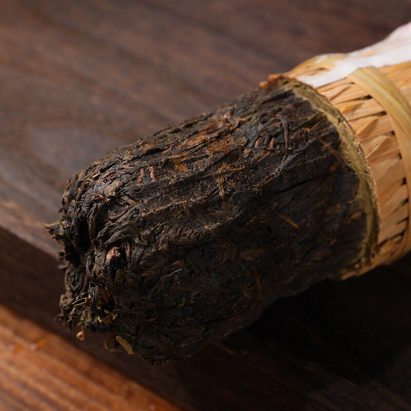 HelloYoung 362g black tea Tientsin raw material Anhua black tea flower roll aged old tea
